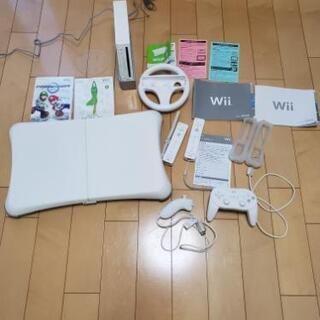 wii本体 wiifit　マリオカートwiiセット