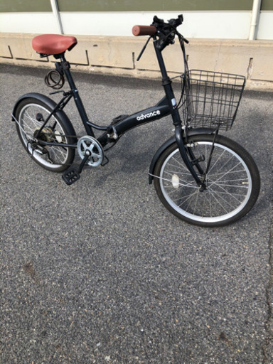 20インチ　折りたたみ自転車　6段変速