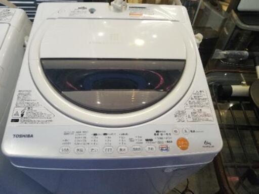 TOSHIBA 6キロ洗濯機 AW-60GL 2013年製