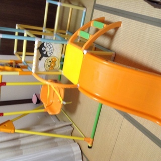 アンパンマン 滑り台・ブランコ付きのジャングルジム 子供用  遊具