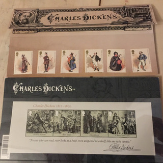 イギリス 2012年チャールズ・ディケンズ生誕200年切手セット
