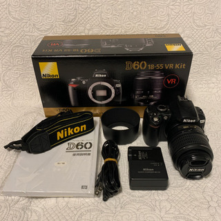 Nikon D60 一眼レフデジタルカメラ 18-55mmレンズ付 chateauduroi.co