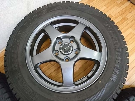 パジェロミニ 純正アルミホイール 175/80R15