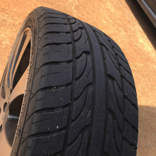 18インチ　夏タイヤ　バリ溝