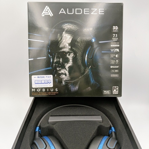 ① Audeze Mobius 3D PC PS4対応 ブルー 製品版
