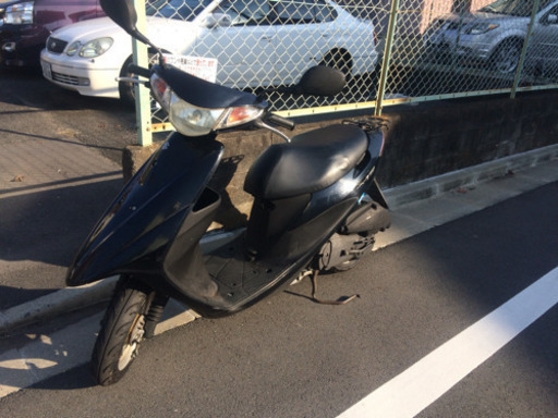 スズキ アドレスV50 黒 整備完了