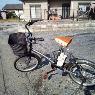 Ｋ８Ｏ電動自転車Ｋ６４Ｔブリジストンビッケ２０インチ充電器なし