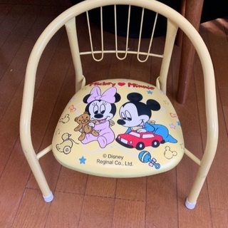 ミッキー 豆椅子 子供用椅子