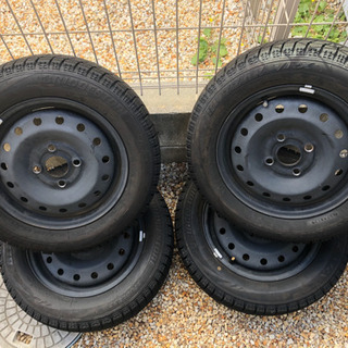 ☆中古☆ブリジストン☆スタッドレス☆155/65R13☆17製☆