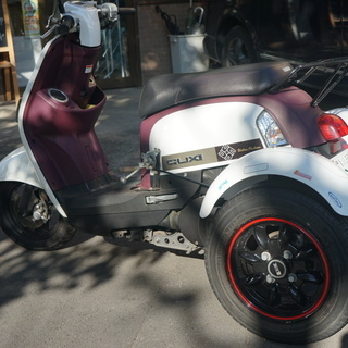 希少トライク ヤマハ キューシー100 要普通免許 ノーヘル