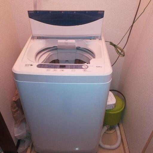 【取引成立】全自動電気洗濯機 YWM-T50A1