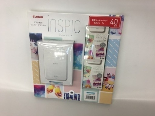 【新品】canon inspic ミニフォトプリンター