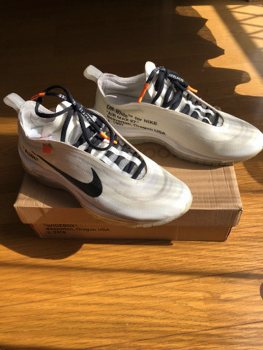 スニーカー NIKE off-white AIRMAX 97 OG 27cm