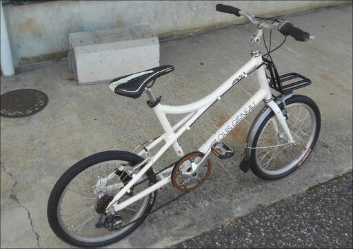 LOUIS GARNEAU ルイガノ MV1 ミニベロ 色々パーツ交換済 ルイガノ 小径車LGS-MV1とLGS-MV2 PROに付属するペダルの自主