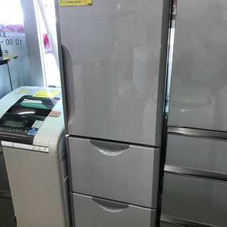 中古 高年式 375L 真空チルド搭載 3ドア冷蔵庫 日立 R-S38JV-XW2018年製 自動製氷 クリスタルホワイト まとめ買い  ファミリーサイズ 6ヶ月保証付き-COSMO SPACE online