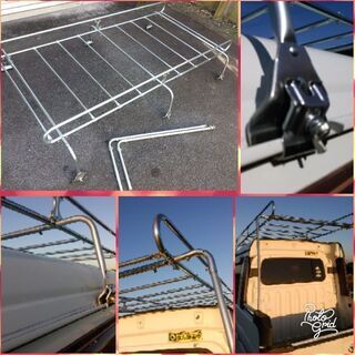 【💸交渉有り】軽バン ハイゼットカーゴやデッキバンにも付けられるルーフキャリア　中古