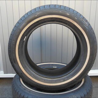 値下げしました！　★★　ホワイトリボンタイヤ！　【　１８５／６５Ｒ１５　ＣＥＮＴＡＲＡ　ＶＡＮＴＩ　ＴＯＵＲＩＮＧ】　バリ山！　１７年製！　ドレスアップに！　お届け可能です！　★★