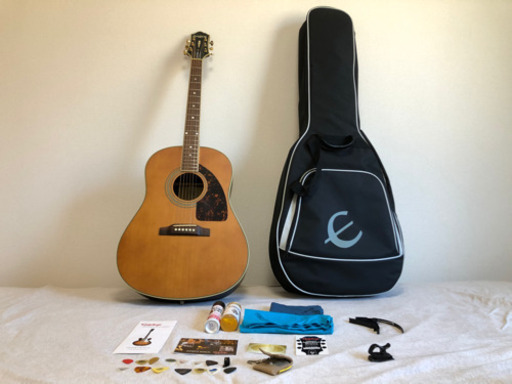 【美品】Epiphone エピフォン アコースティックギター Masterbilt AJ-500R NS