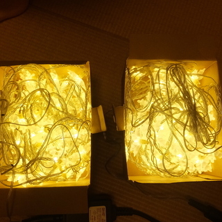 【再値下げ】屋外用LEDイルミネーションライト一式　クリスマスにいかがですか？ 再値下げ】屋外用LEDイルミネーションライト一式 クリスマスにいかが
