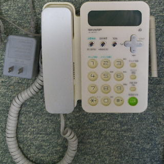 電話機 シャープ JD-N51CL