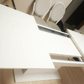 大塚家具ダイニングテーブル 伸長可