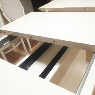 大塚家具ダイニングテーブル 伸長可