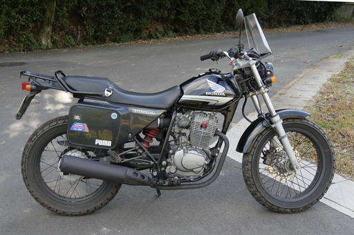 HONDA FTR 223 MC34 機関好調 ゼッケンサイドカバー付き GN125、CB125T、スーパーカブ110などとの交換OK