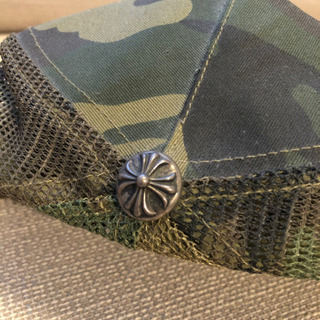 定番‼️Chrom hearts(クロムハーツ)ロゴ入り迷彩(カモフラ)CAP