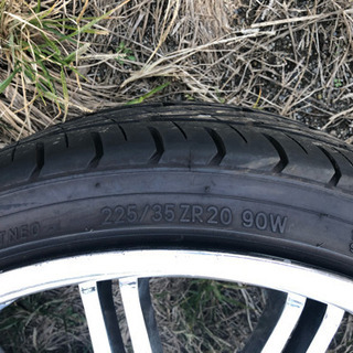 225/35R20メッキ4本セットクラウン、アルファード等 【公式通販】