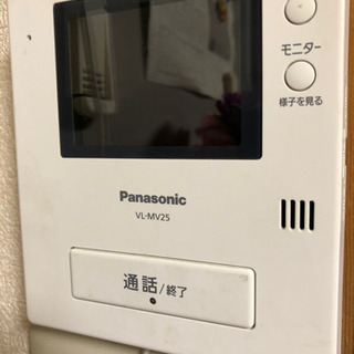 インターホン　Panasonic ドアホン