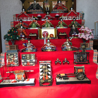 雛人形　七段飾り1セットをお譲り致します