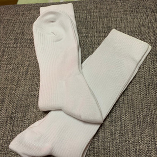 男性の白の新品靴下🧦　2足　『訳あり』