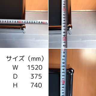 USM Haller ハラーシステム ２列２段キャビネット ドロップダウンドア×４ アントラサイト（グレー）