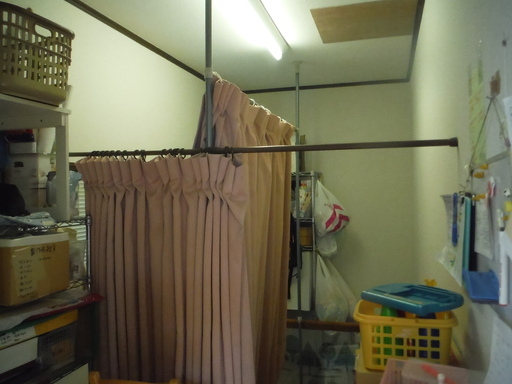 間仕切りカーテンポール 天井突っ張り式 しんいち 富沢のカーテン ブラインドの中古あげます 譲ります ジモティーで不用品の処分