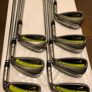 ナイキNIKE ゴルフアイアンセット　ゴルフバッグ　ボストンバッグ付き