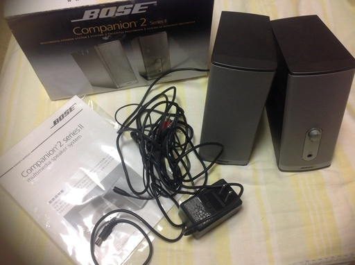 Boseスピーカー ステレオケーブル1本付き マケ 浦添のオーディオ スピーカー の中古あげます 譲ります ジモティーで不用品の処分