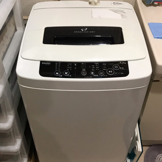 ハイアール　全自動洗濯機 4.2kg JW-K42H 2014年製