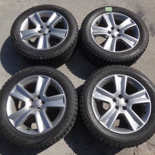 超バリ山 2015年製 VRX 215/55R17 スバル純正アルミ7J-OFF48 PCD100-5H