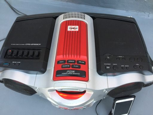 Sony ソニー ラジカセ Xplod G700CP Boombox アメリカ 逆輸入 カセット