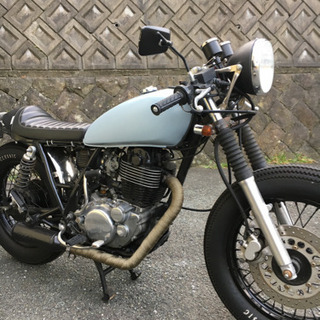 SR400 世田谷ベースカラー cafe custom 車検令和2年10月迄