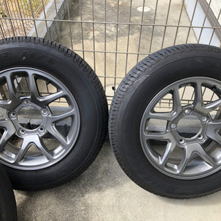 新型 ジムニー jb64 XC 純正ホイール　タイヤ　セット　美品