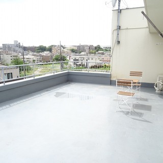 ペットＯＫ　大型ルーフバルコニー付き３ＬＤＫ　家具付フルリノベーション　最上階の角部屋 − 東京都