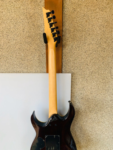 弦楽器、ギター Ibanez RGシリーズ エレキギター 光沢ブラウン木目