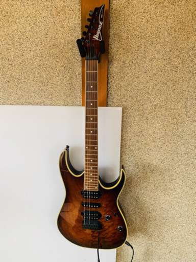 Ibanez RGシリーズ エレキギター 光沢ブラウン木目