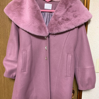 ♡ ケープフェイクファーコート ♡