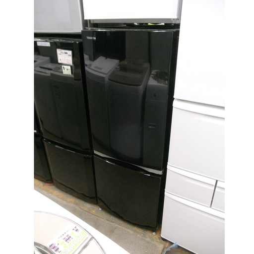 札幌 2018年製! 153L 2ドア冷蔵庫 東芝 GR-M15BS ブラック 黒 一人暮らし 単身者向け 100Lクラス