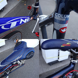 ☆ロードバイク☆TNi7005 シマノ/SHIMANO RX100 自転車 タイヤ要交換 