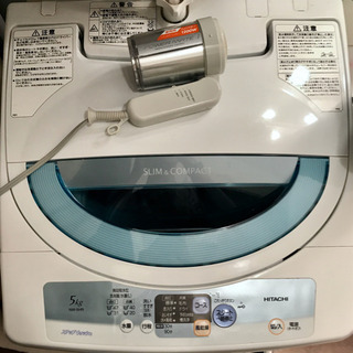 HITACHIの洗濯機5kg