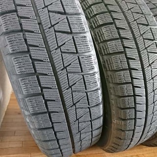タイヤ、ホイール ダイハツ純正 ガリ無しアルミ付き BS製スタッドレス 