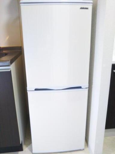 冷蔵庫2ドア 143リットル(2017年製)